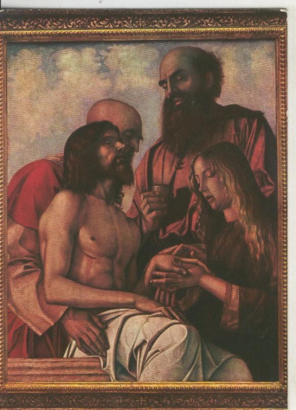 Postal 008293: Pinacoteca del Vaticano: El sepelio de Cristo