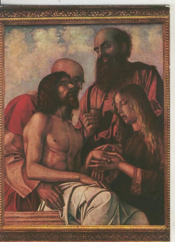 Postal 008293: Pinacoteca del Vaticano: El sepelio de Cristo