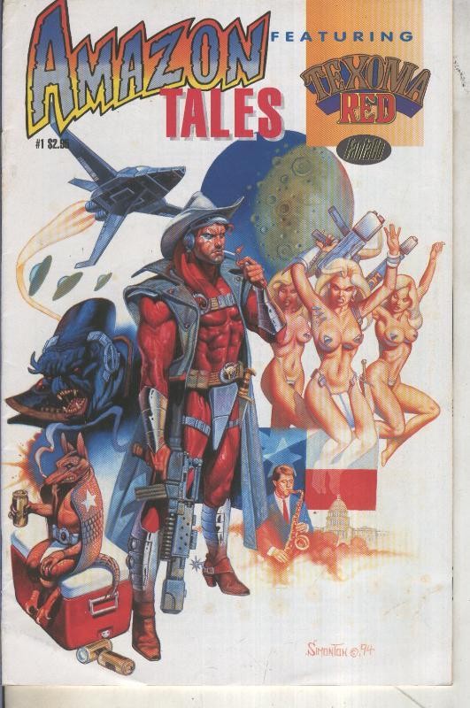 Amazon Tales featuring Texoma Red nº 1