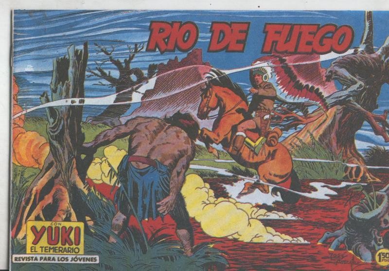 Yuki el temerario facsimil numero 071: Rio de fuego