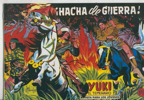 Yuki el temerario facsimil numero 083: Hacha de guerra