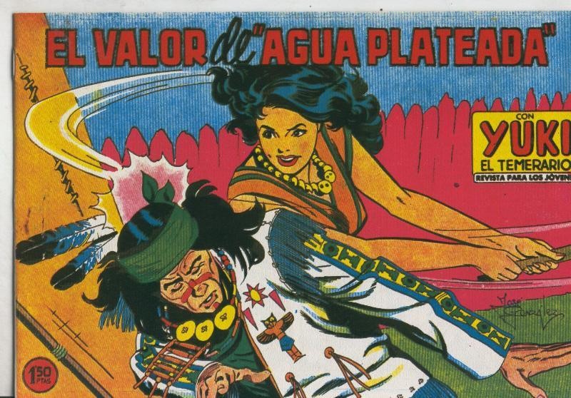 Yuki el temerario facsimil numero 089: El valor de Agua Plateada