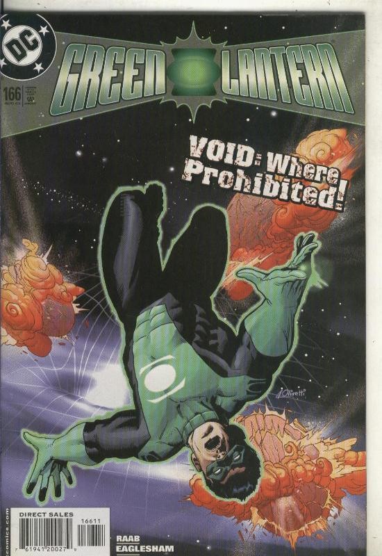 Green Lantern numero 166