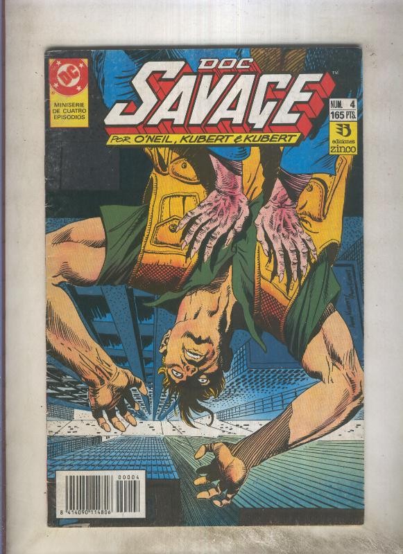 Doc Savage miniserie 4 ejemplares numero 4