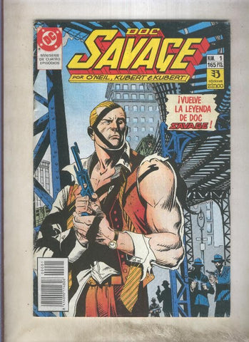 Doc Savage miniserie 4 ejemplares numero 1