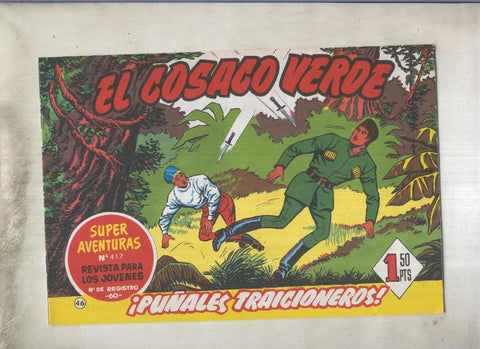El Cosaco Verde facsimil de Ediciones B numero 046