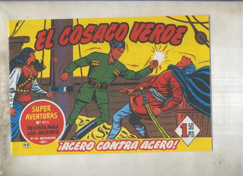 El Cosaco Verde facsimil de Ediciones B numero 042
