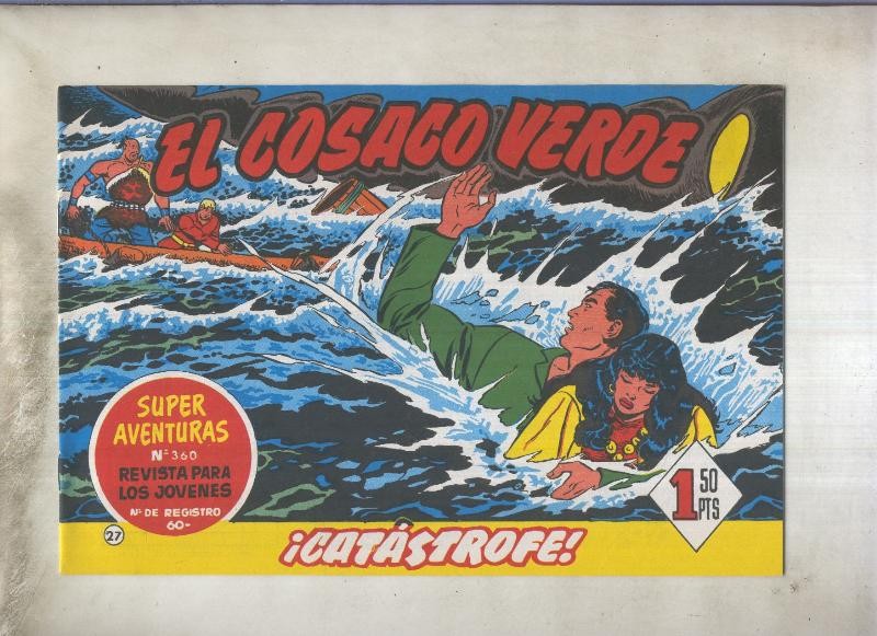 El Cosaco Verde facsimil de Ediciones B numero 027