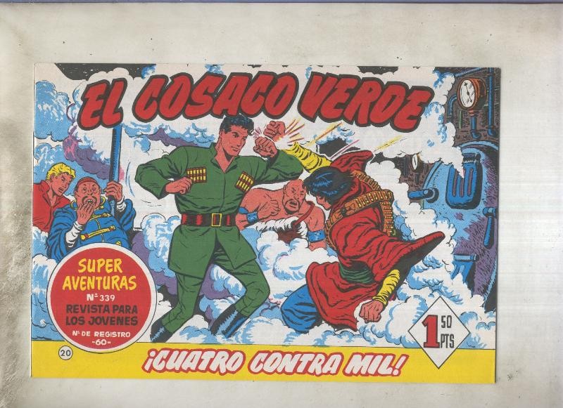 El Cosaco Verde facsimil de Ediciones B numero 020