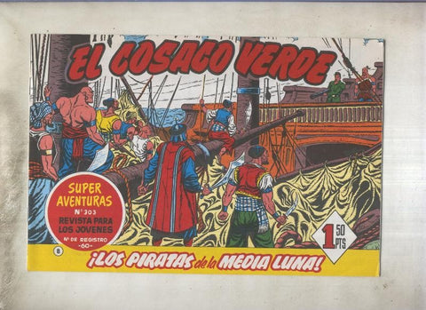 El Cosaco Verde facsimil de Ediciones B numero 008