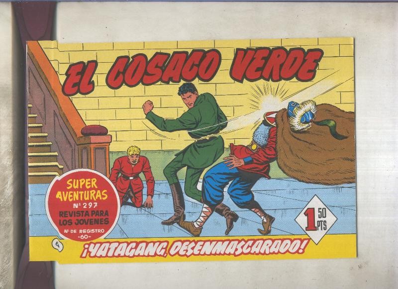 El Cosaco Verde facsimil de Ediciones B numero 006