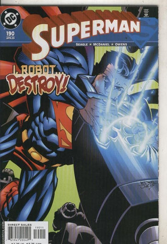Superman numero 190