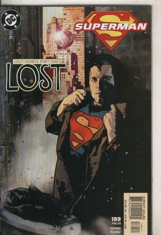 Superman numero 189