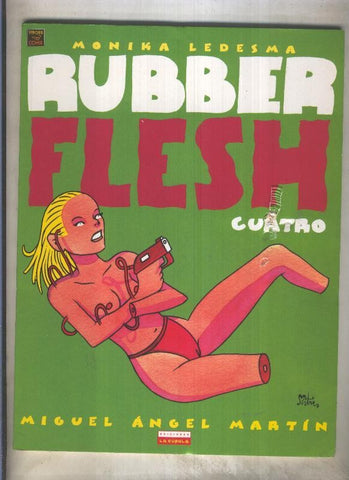 Rubber Flesh album 4 (numerado 1 en interior cubierta) (roto cubierta(