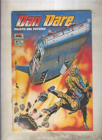 Dan Dare numero 05 (numerado 2 en trasera)