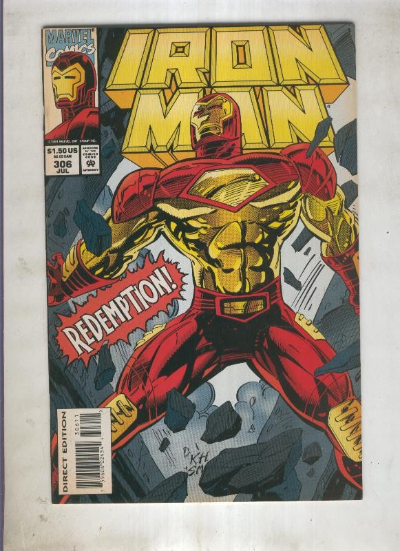 the invencible Iron man numero 306