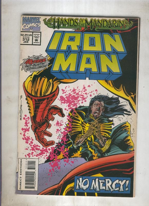 the invencible Iron man numero 312