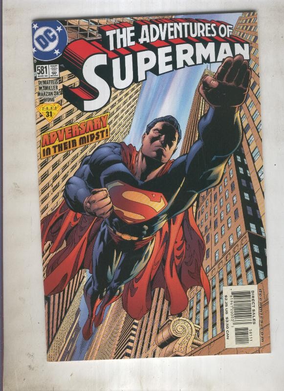 The adventures of superman numero 581