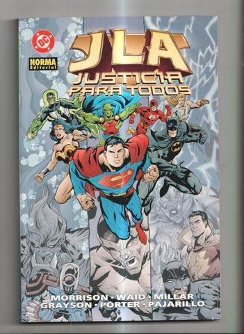 JLA: Justicia para todos (numerado 2 interior cubierta)