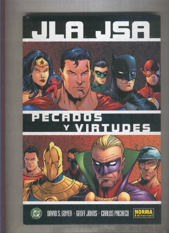 JLA-JSA: Pecados y virtudes