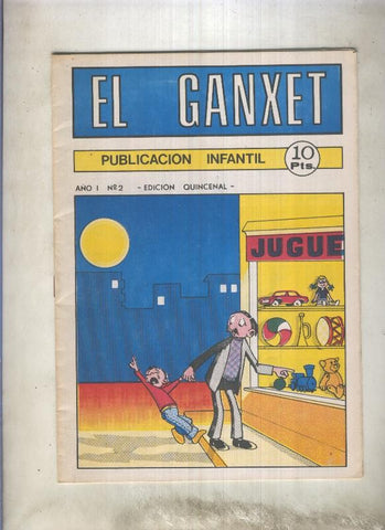 El Ganxet, revista infantil de humor año 1975 numero 02