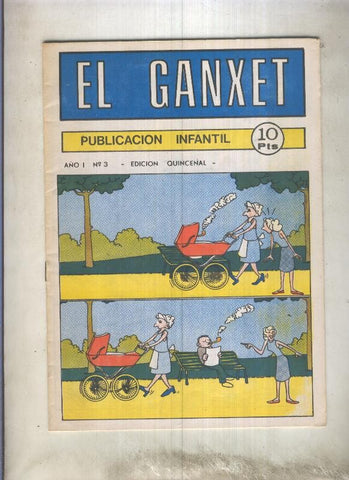 El Ganxet, revista infantil de humor año 1975 numero 03