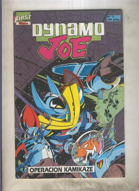 Dynamo Joe numero 02 (numerado 1 en la pagina trasera)
