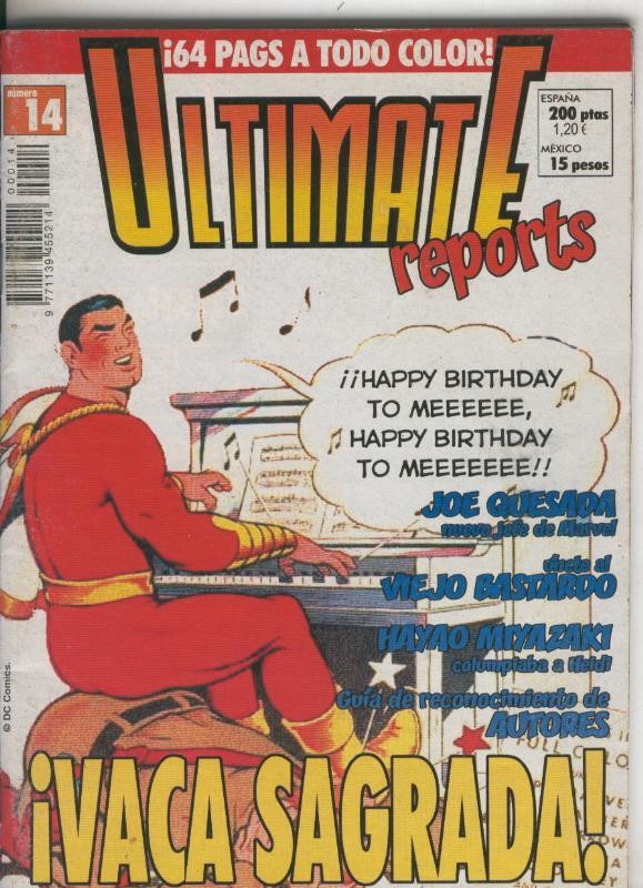 Fanzine: Ultimate report volumen 2 numero 14: Vaca sagrada