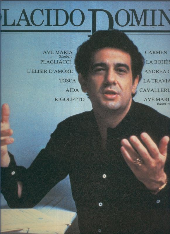 LP: Placido Domingo para Caja de Barcelona