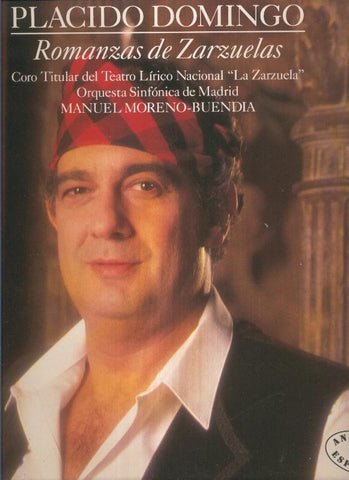 LP: PLACIDO DOMINGO Romanzas de zarzuelas