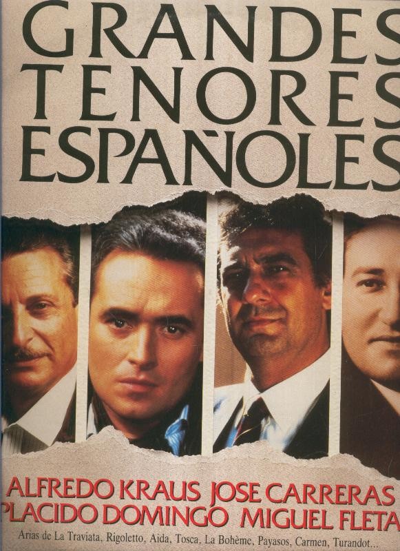 LP: GRANDES TENORES ESPAÑOLES 