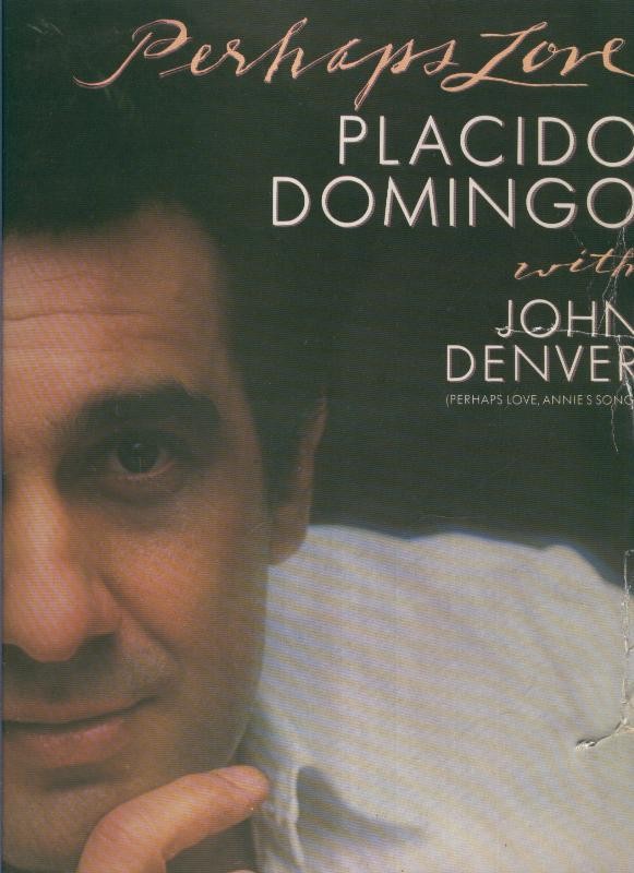 LP: PLACIDO DOMINGO Y JOHN DENVER Perhaps Love