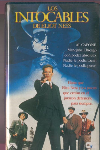 VIDEO VHS: Los intocables de Eliot Ness