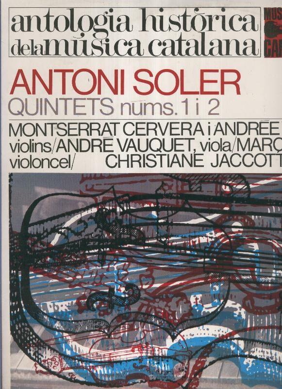 LP: ANTONI SOLER Quintets 1 i 2