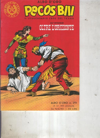 Pecos Bill numero 291 Oltre lhorizzonte