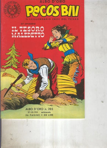 Pecos Bill numero 285 Il tesoro maledetto