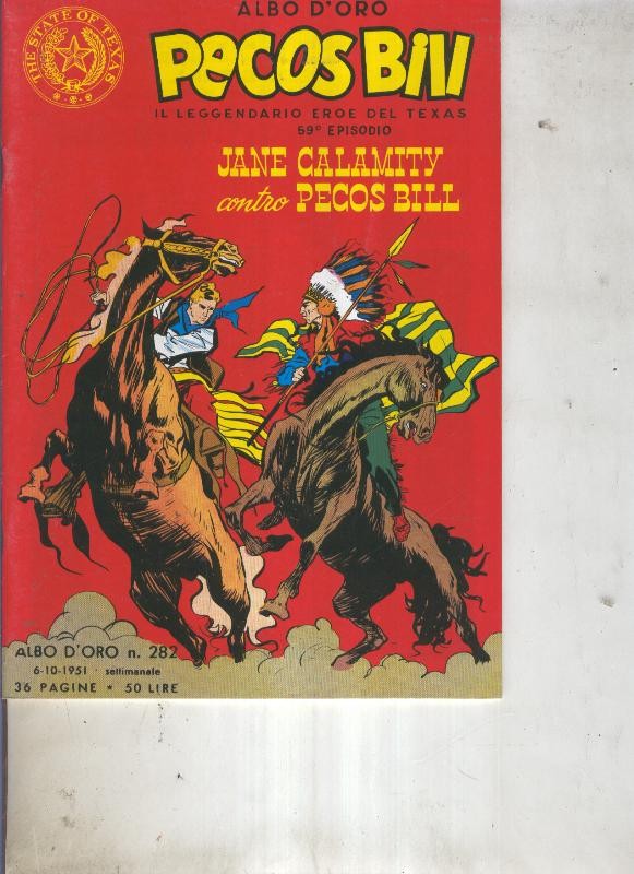 Pecos Bill numero 282 Jane Calamity contro Pecos Bill