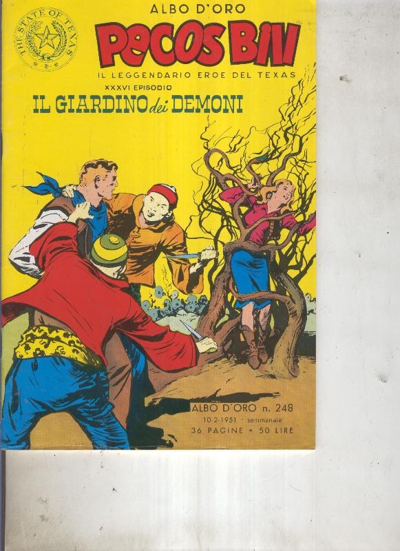 Pecos Bill numero 248 Il giardino dei dimoni