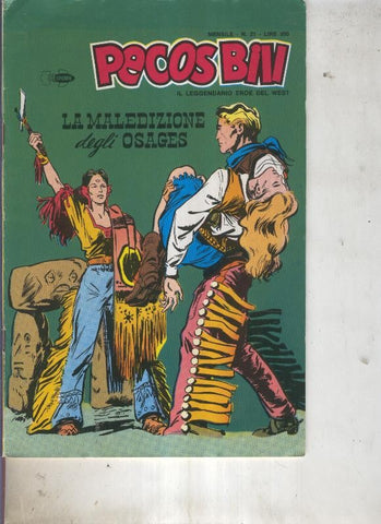 Pecos Bill numero 21 La maledizione degli osages