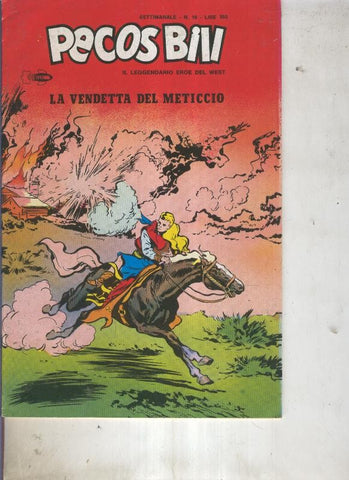 Pecos Bill numero 16 La vendetta del meticcio