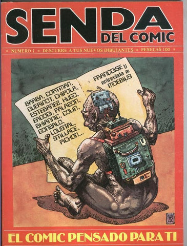 Revista comic adulto: Senda del Comic numero 1