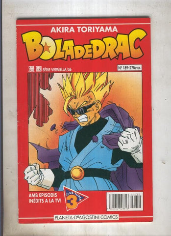 Bola de Drac serie roja numero 36 (algo aviejado)