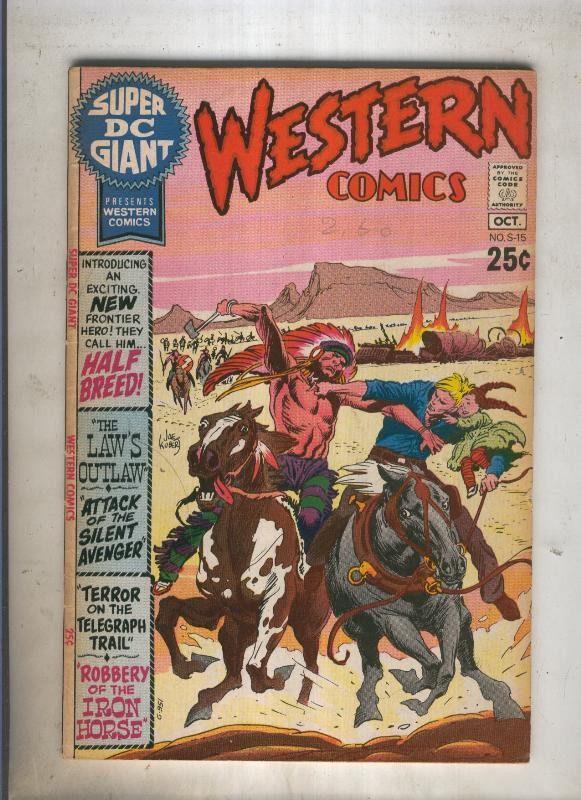 SUPER DC GIANT Western comics numero 15