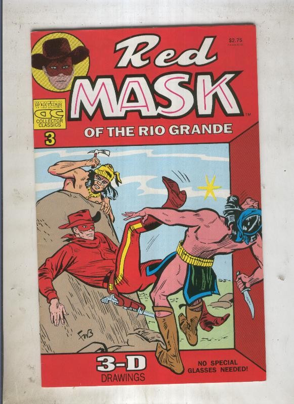 RED MASK of the rio grande Numero 3