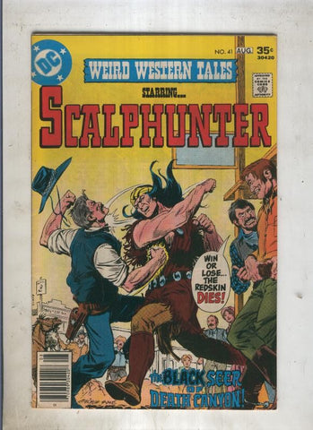 Weird Western Tales SCALPHUNTER numero 41