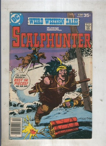 Weird Western Tales SCALPHUNTER numero 43