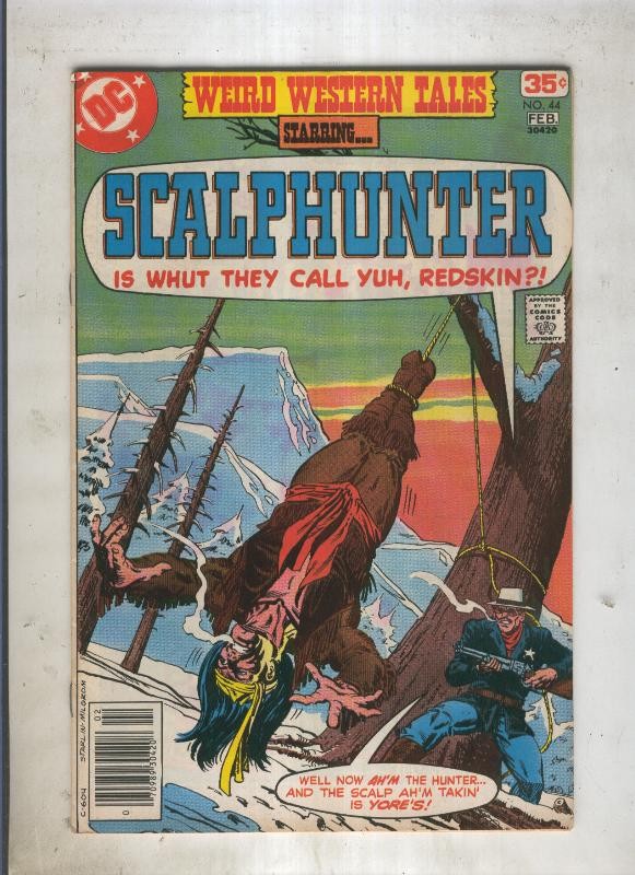 Weird Western Tales SCALPHUNTER numero 44