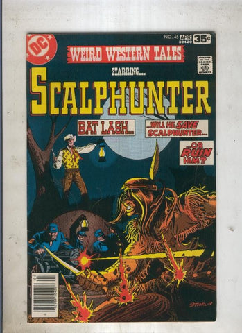 Weird Western Tales SCALPHUNTER numero 45