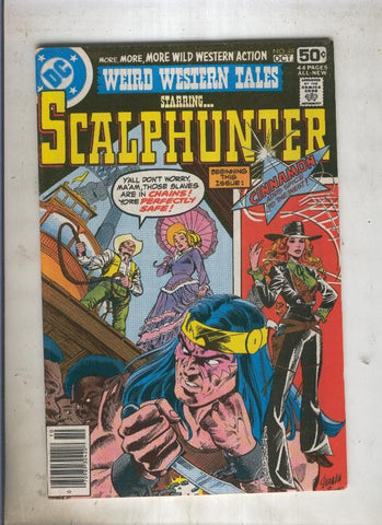 Weird Western Tales SCALPHUNTER numero 48