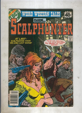 Weird Western Tales SCALPHUNTER numero 50